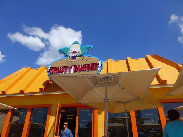 Krusty burger Simpsons Universal Studios Orlando Floride