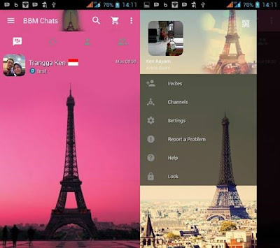 BBM Mod Eiffel v2.13.1.14 Apk BBM Mod Eiffel v2.13.1.14 Apk