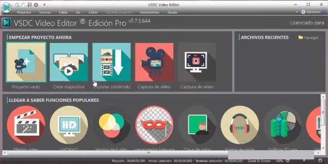 Descargar VSDC Video Editor Pro Español + Serial