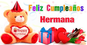 🥳 Imágenes y Tarjetas De Feliz Cumpleaños Hermana