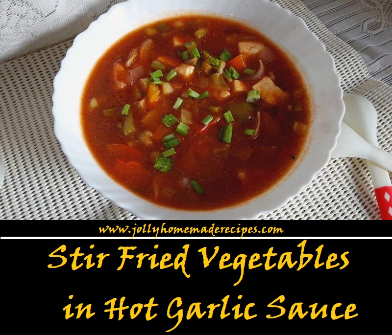How to make Vegetables in Hot Garlic Sauce