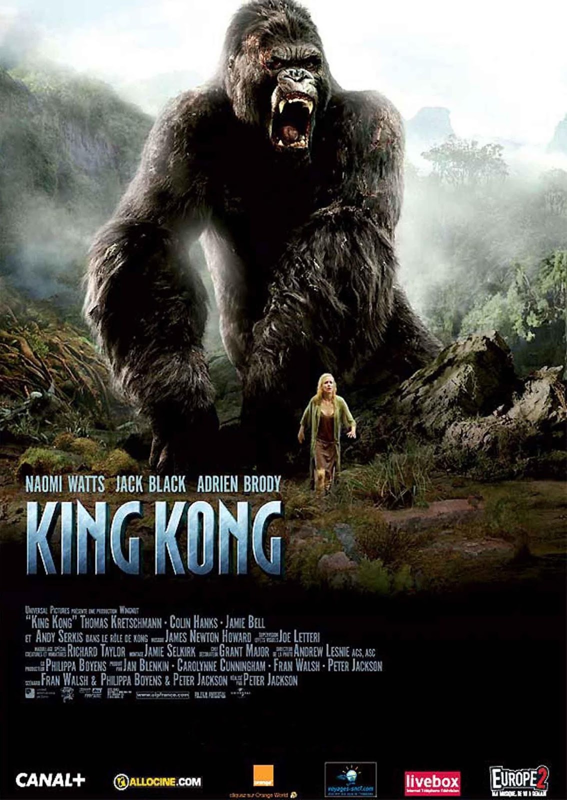Affiches Photos d'exploitation Bandes annonces King Kong (2004
