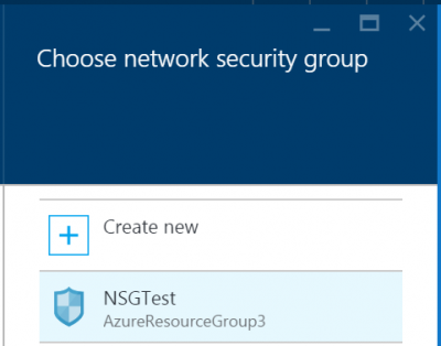 Activer les groupes de sécurité réseau dans Azure Security Center