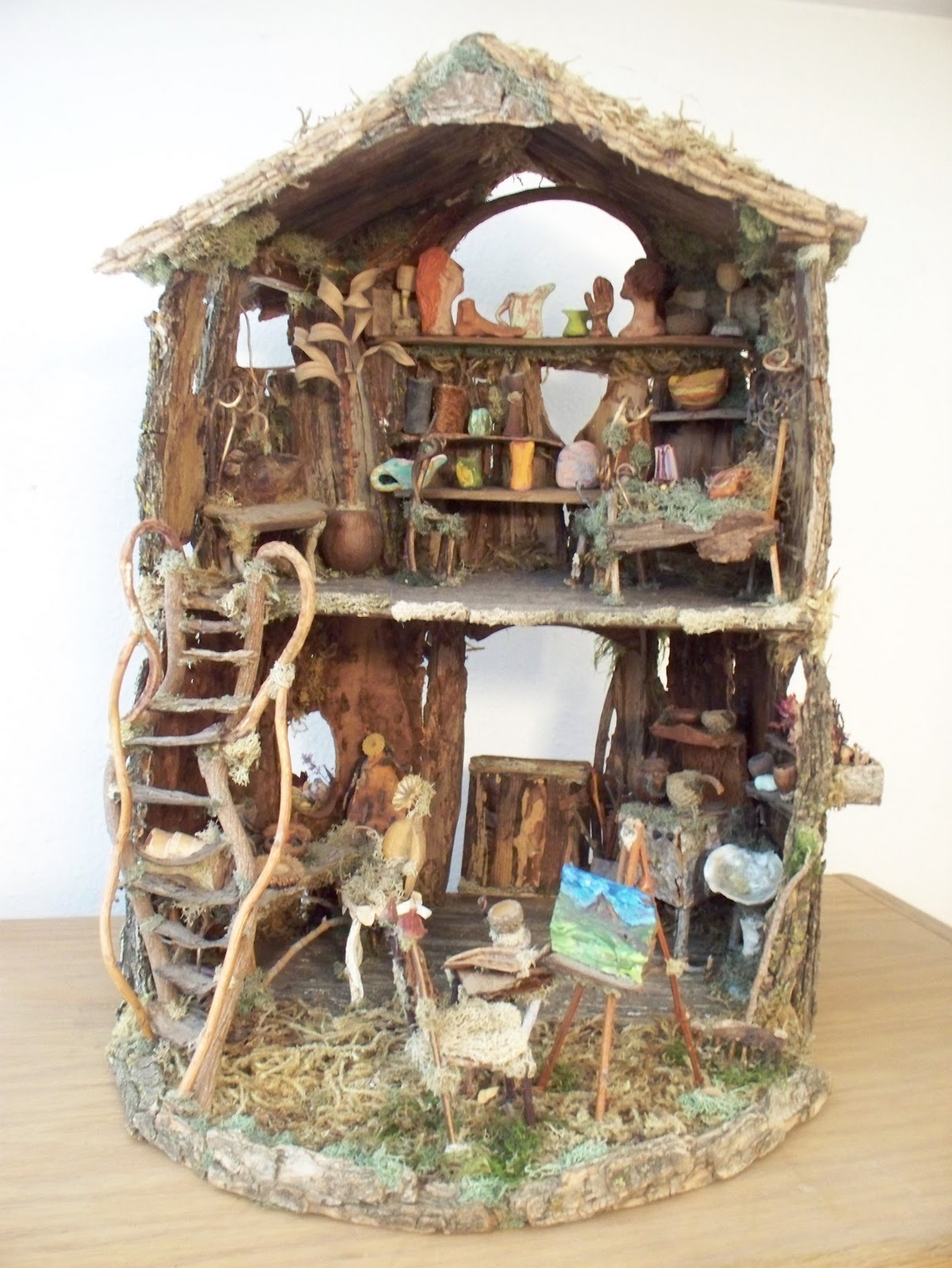 Art Is Beautiful: Fairy House -Sold