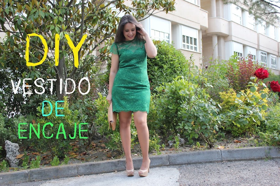 DIY costura: Vestido de encaje y escote de corazón