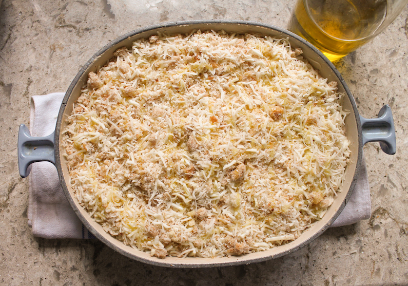 Food Lust People Love Cheesy Mixed Seafood Gratin FishFridayFoodies