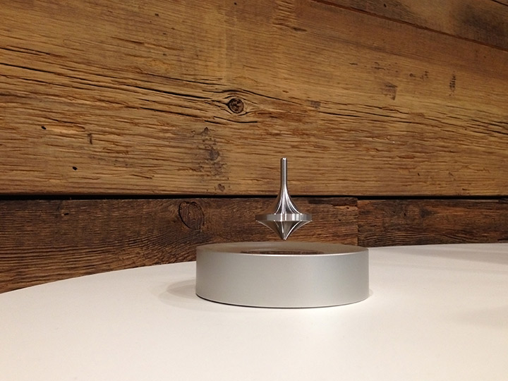 Perpetually levitating spinning tops by Adam stager Spicytec