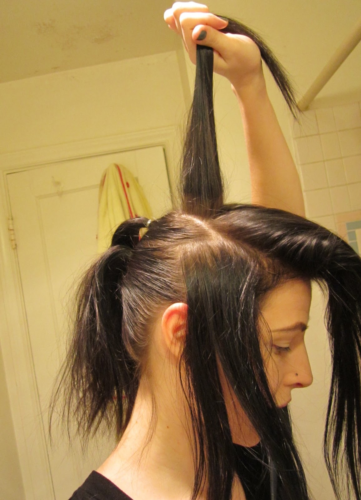 Inspired Xpression: How to Make a Mohawk with Long Hair