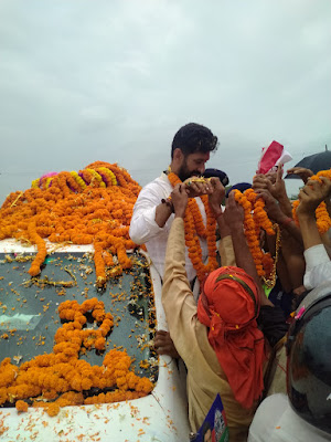 MPJamui: कमजोर हो चिराग निकले यात्रा पर, This is Chirag Paswan's Back Gear, AnjNewsMedia