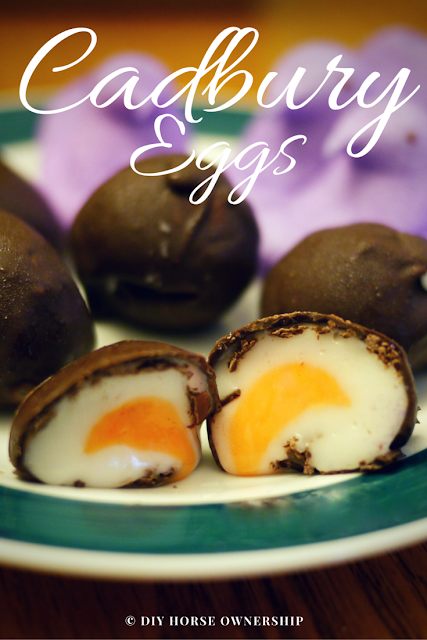 How to make homemade chocolate cadbury eggs