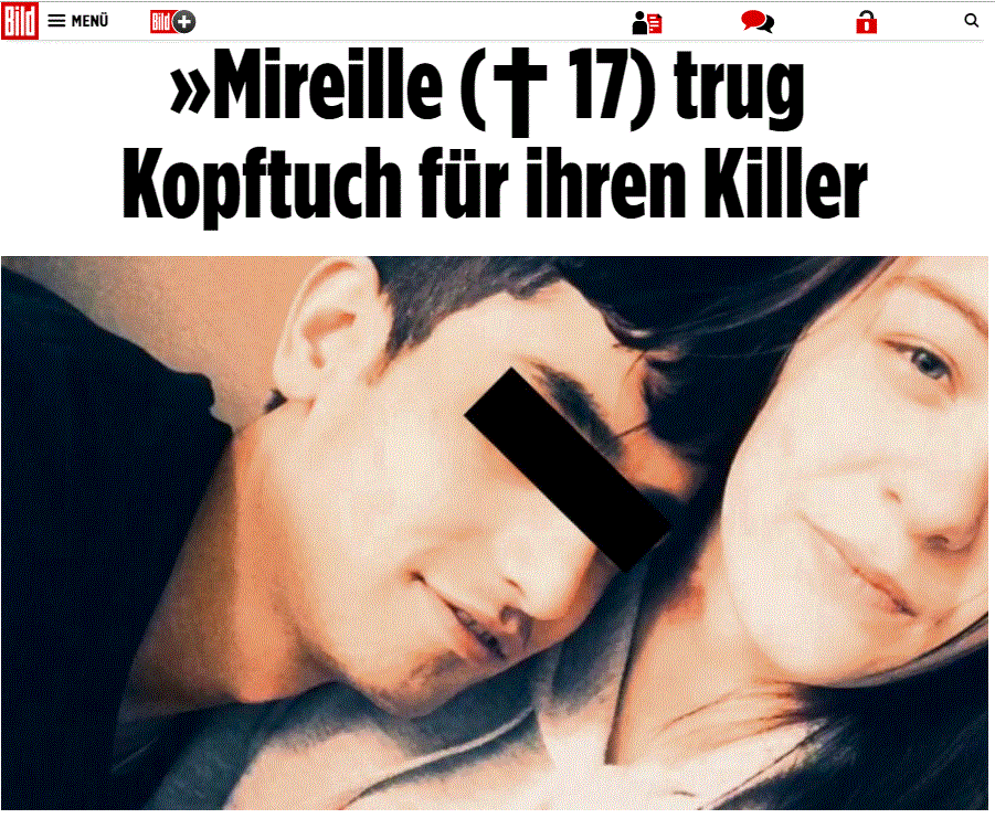 Allah S Willing Executioners Third German Teen Girl Murdered By An Afghan Migrant She Refused