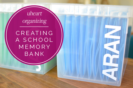 How to Organize All Your Kids' Memories & Work into a Memory Box