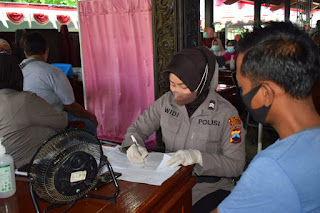 Sambut Hari Bhayangkara Ke-75, Polres Demak Gelar Vaksinasi 4000 Sehari 1 IMG 20210626 WA0054