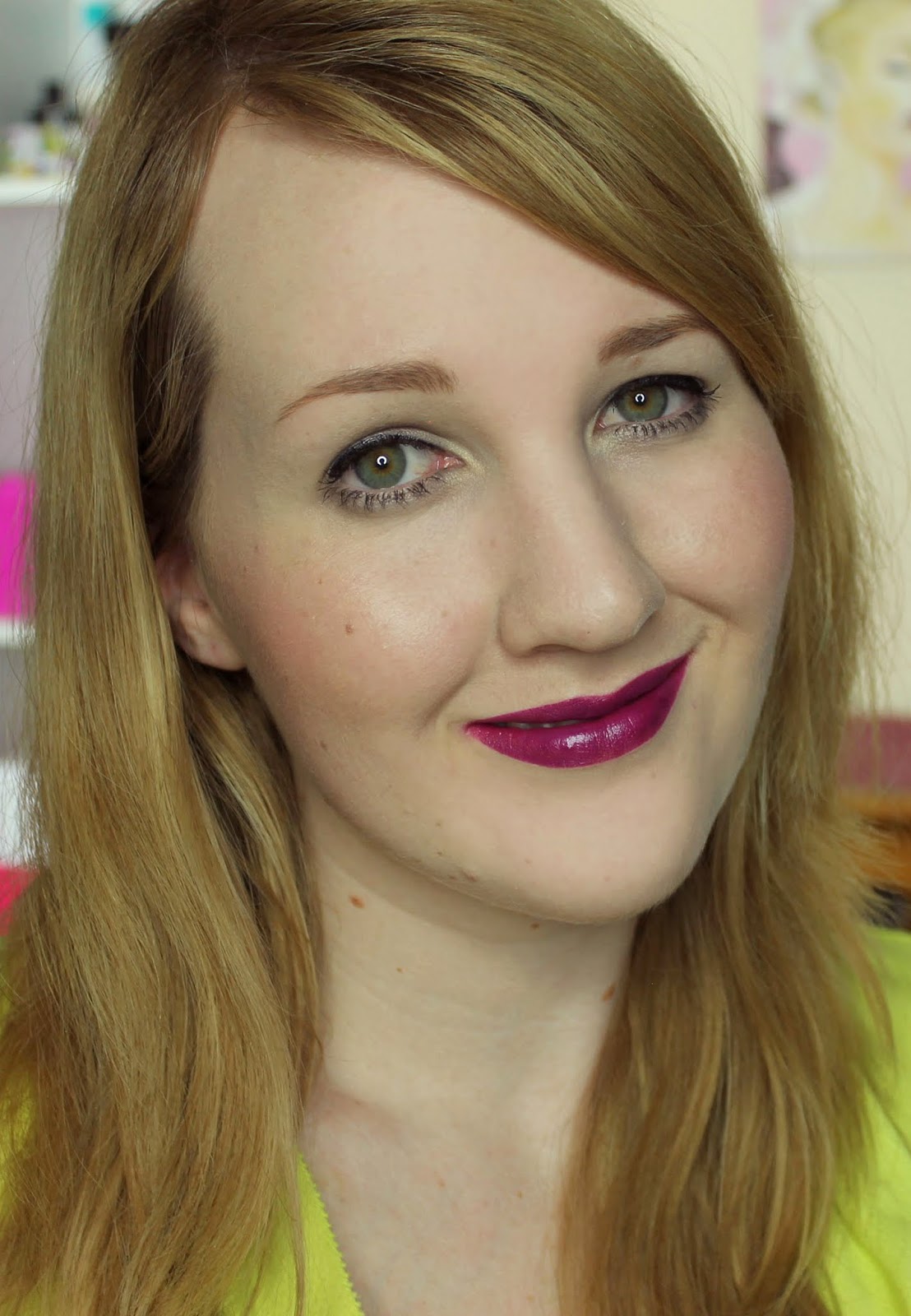 Lime Crime Poisonberry lipstick swatch