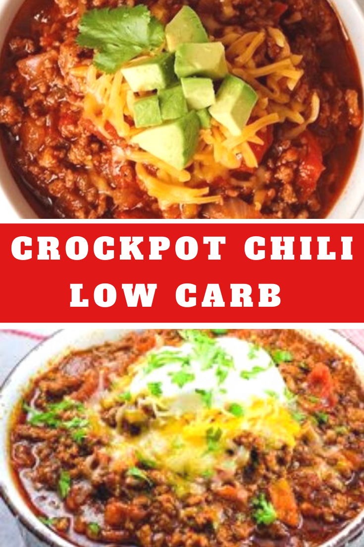 Keto Crockpot Chili – Low Carb Beef Chili