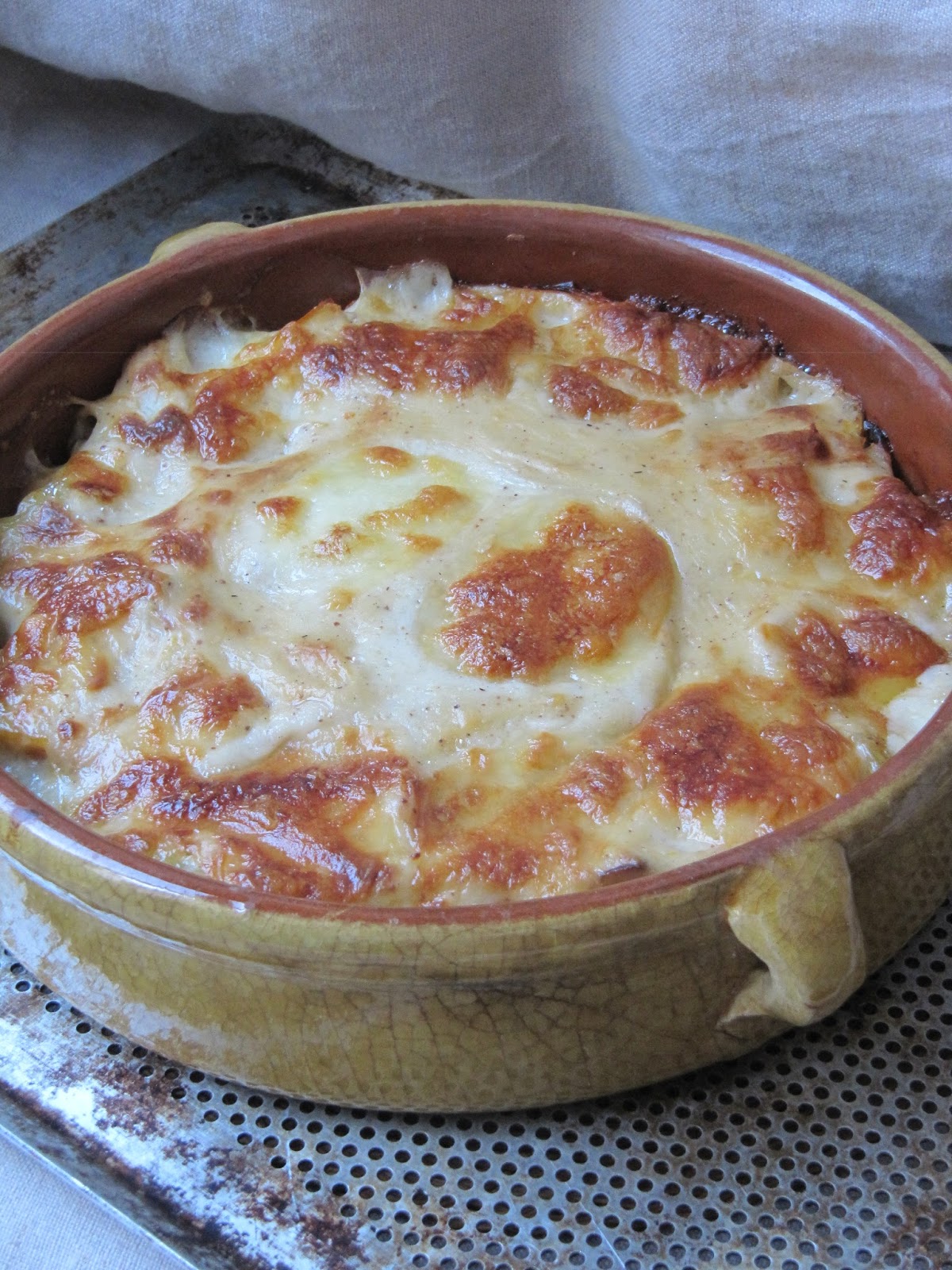 La cuisine d'ici et d'ISCA Gratin de haddock
