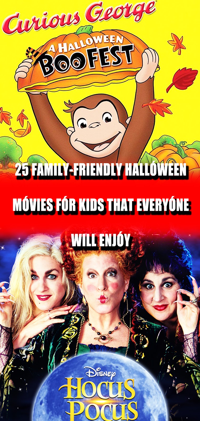 25 FAMILYFRIENDLY HALLÓWEEN MÓVIES FÓR KIDS THAT EVERYÓNE WILL ENJÓY