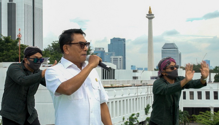 Wiranto dan Moeldoko Kampanye Lewat Lagu “Ora Mudik Ora Popo”