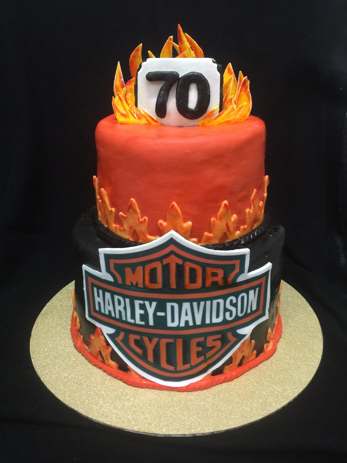 Charlotte's Baked Goods: HARLEY-DAVIDSON CAKE