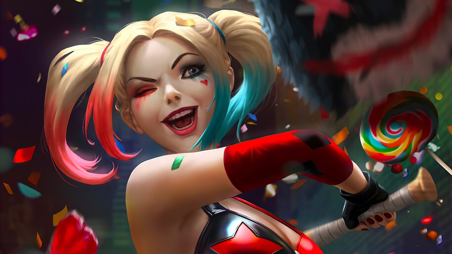 Harley Quinn, Comics, Art, 4K, 6.2089 Wallpaper PC Desktop