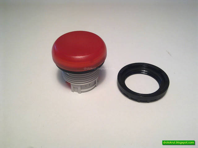 Красная плоская индикаторная головка Eaton M22-L-R серии Moeller RMQ-Titan