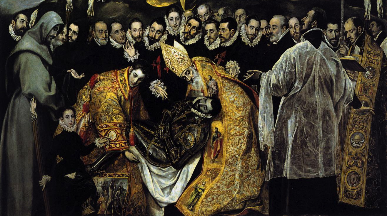The Burial Of The Dead Analisi Grandes Iconos Universales XV: El entierro del Conde Orgaz, El Greco, 1587.