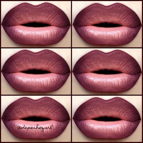 How To Perfectly Create An Awesome Ombre Lips ~ Black White Nation