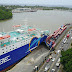 FERRIES DEL CARIBE CHOCA CON MURO DEL PUERTO DON DIEGO AL ANCLAR; NO HUBO LESIONADOS 