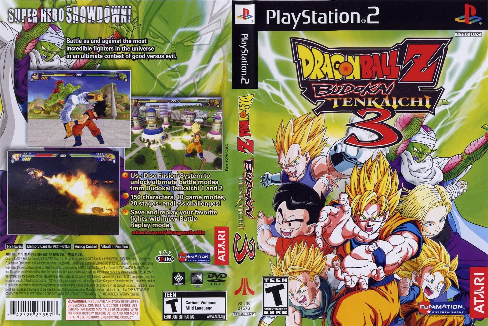 Download Dragon Ball Budokai Tenkaichi 3 (PS2) ISO