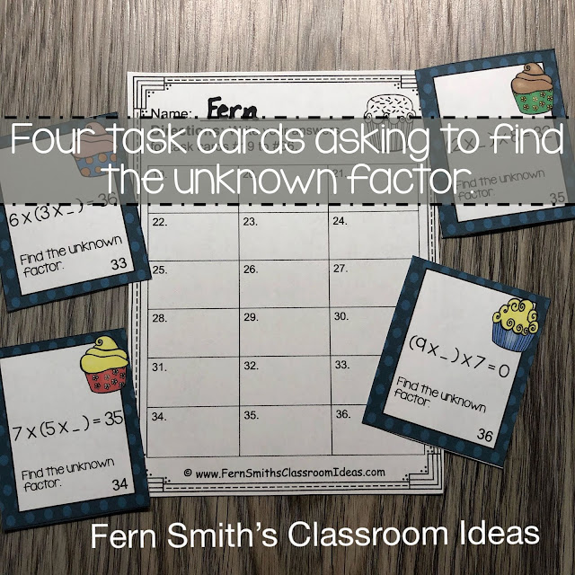 You will love how easy it is to prepare these 3rd Grade Go Math 4.6 Associative Property of Multiplication Task Cards for your class. My students LOVED Task Cards and your students will too! You can dedicate one of your math centers, math workstations, as a task card center. By changing out the skill each week, your students already know the directions for using the task cards. Your students will enjoy the freedom of task cards while learning and reviewing important skills at the same time! Students can answer these Associative Property of Multiplication Task Cards in your classroom math journals or on the included recording sheets. These 3rd Grade Go Math 4.6 Associative Property of Multiplication Task Cards are perfect for assessment grades for 3rd Grade Go Math Chapter 4!