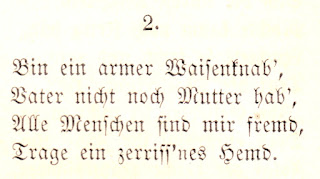Mathilde Wesendonck: Bin ein armer Waisenknab'. 1874