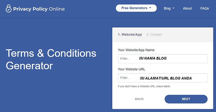 Cara Terbaru Membuat Terms Of Service atau TOS Untuk Blog Maupun Website