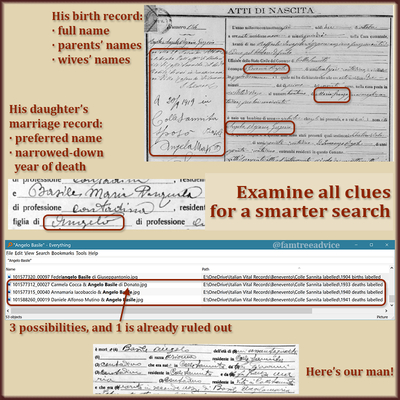 Prepare for your search by gathering the necessary clues. Prepare for your search by gathering the necessary clues.