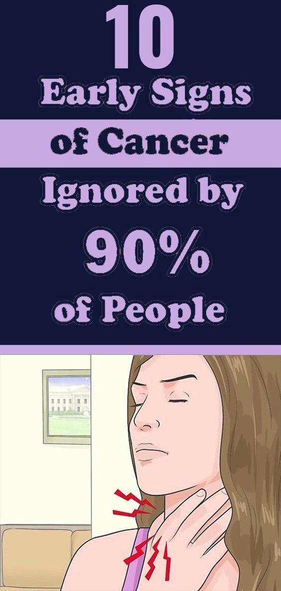 You Shouldn’t Ignore These 10 Symptoms Of Cancer
