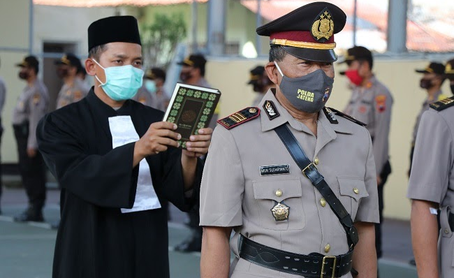 Doa Serah Terima Jabatan
