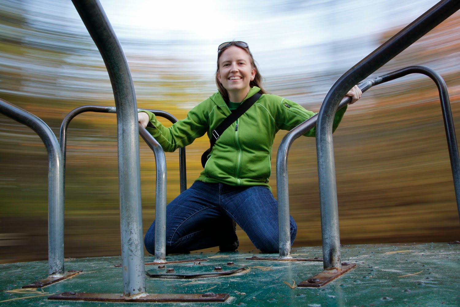 Motion Blur Merry-Go-Round Selfie Taken with GorillaPod | Boost Your Photography