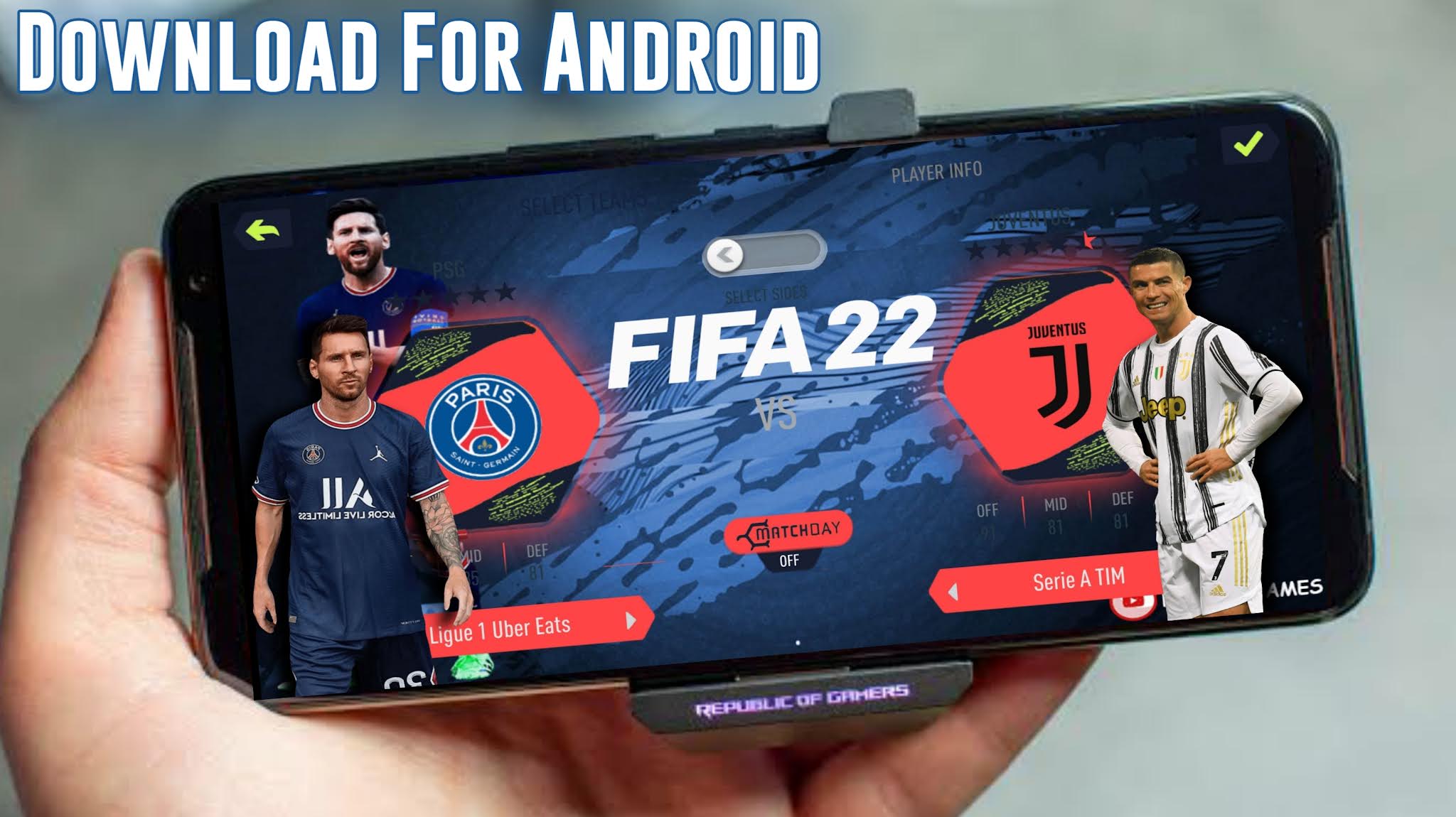 Self Gaming - 🎮Download FIFA 21 for Android (Apk+Obb+Data