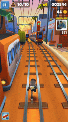subway surfer made with unity