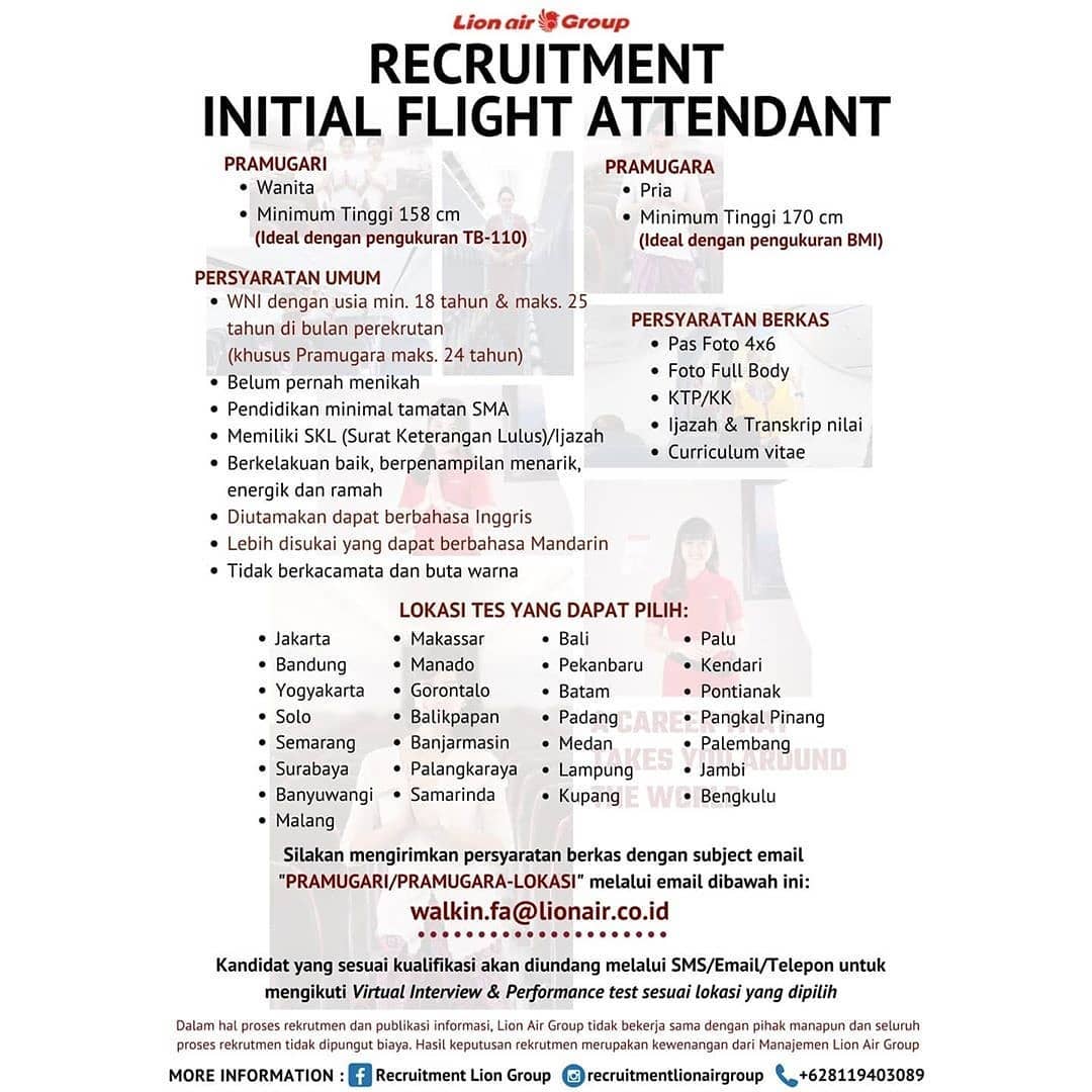 Contoh Soal Psikotes Pramugari Lion Air Soal Baru