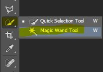 Magic wand tool Magic wand tool