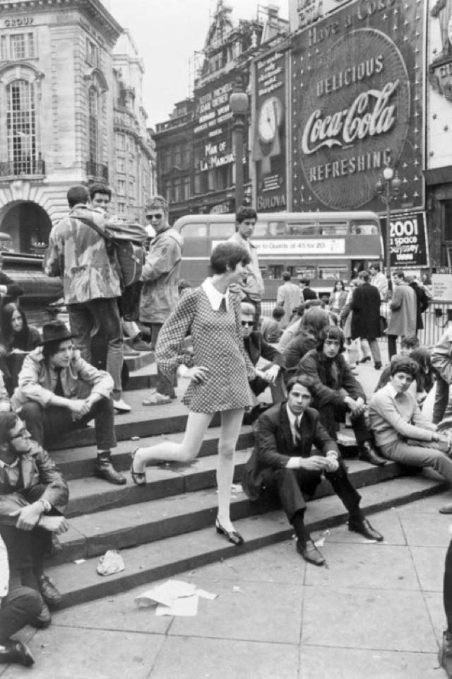 Mod Fashion Characteristic Of British Young People In The 1960s