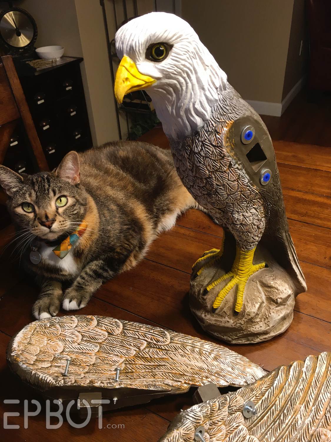 EPBOT We Made A Phoenix Topper For Our Harry Potter Tree!