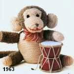 patron gratis mono amigurumi de punto, free knit amigurumi pattern monkey