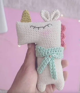 PATRON GRATIS UNICORNIO AMIGURUMI 46971 🦄