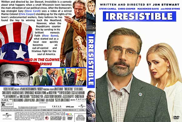 Irresistible (2020) DVD Cover Irresistible (2020) DVD Cover