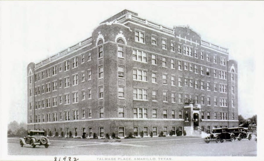 History of Amarillo, Texas Talmage Place at 14th & Van Buren was built in 1927.