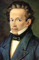 giacomo leopardi ritratto