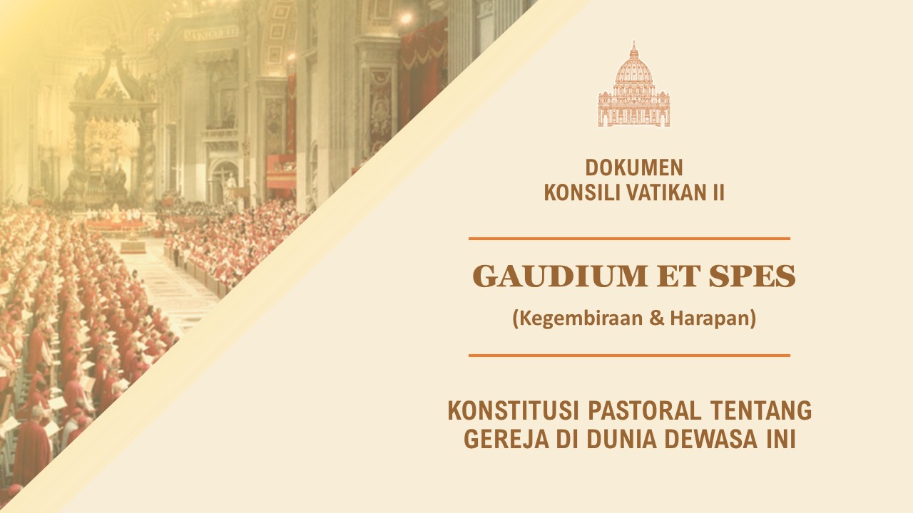 Konsili Vatikan II - Gaudium et Spes