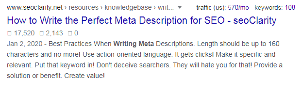 meta descrription कैसे लिखें 
