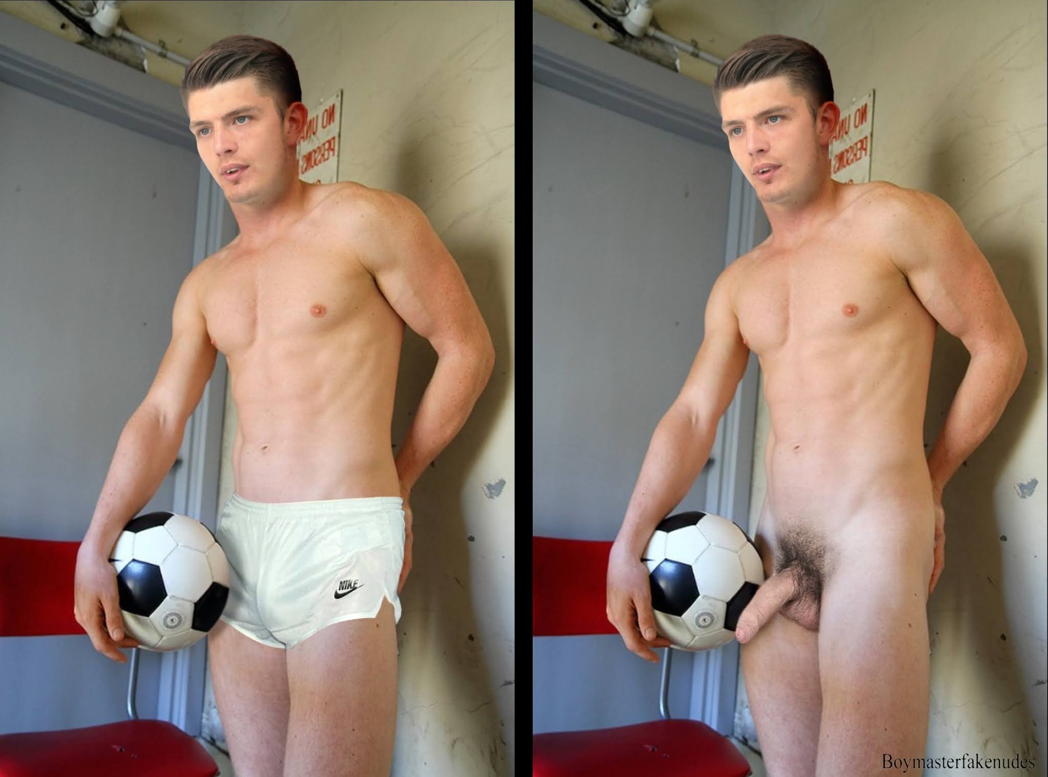 Boymaster Fake Nudes: Nick Pope , English footballer gets naked.